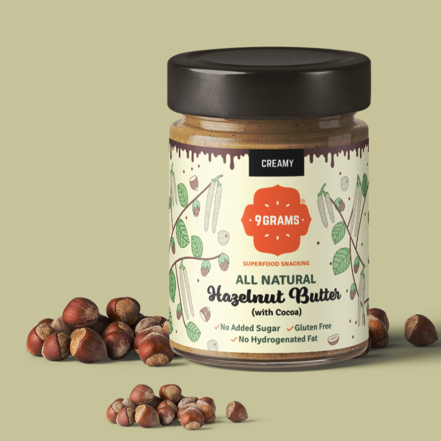 {{ almond butter }} - {{ 9GRAMS }} {{ Muesli }} - {{ 9GRAMS }}