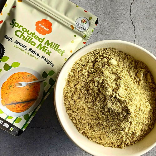 Sprouted 4 Millet Chilla Mix