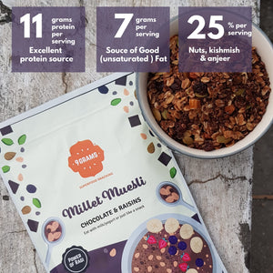 Millet Muesli-Chocolate & Raisins