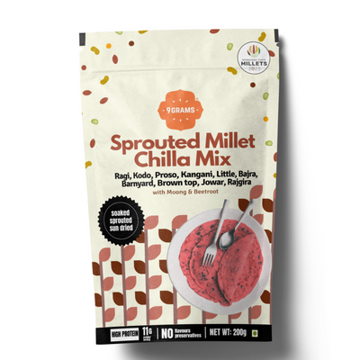 Sprouted 10 Millet Chilla Mix