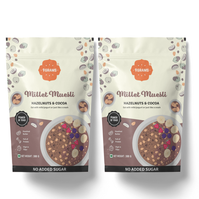 Millet Muesli-Hazelnut combo