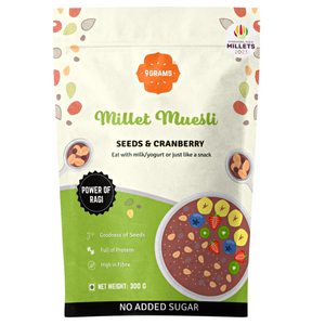 Millet Muesli-Seeds & Cranberry.