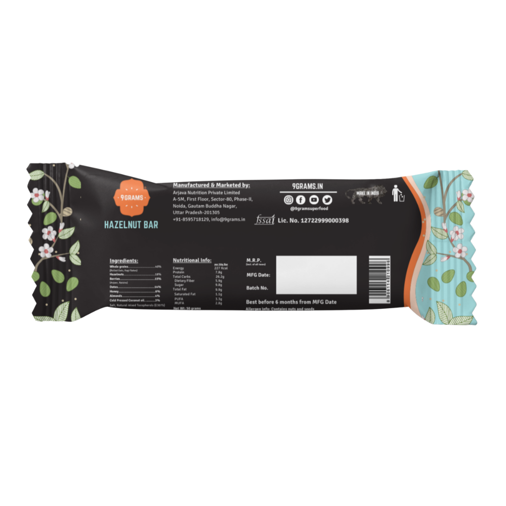 {{ almond butter }} - {{ 9GRAMS }} {{ Muesli }} - {{ 9GRAMS }}