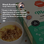 Load image into Gallery viewer, {{ almond butter }} - {{ 9GRAMS }} {{ Muesli }} - {{ 9GRAMS }}
