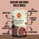 Load image into Gallery viewer, Protein Muesli-Almond Butter + Millet muesli- hazelnut

