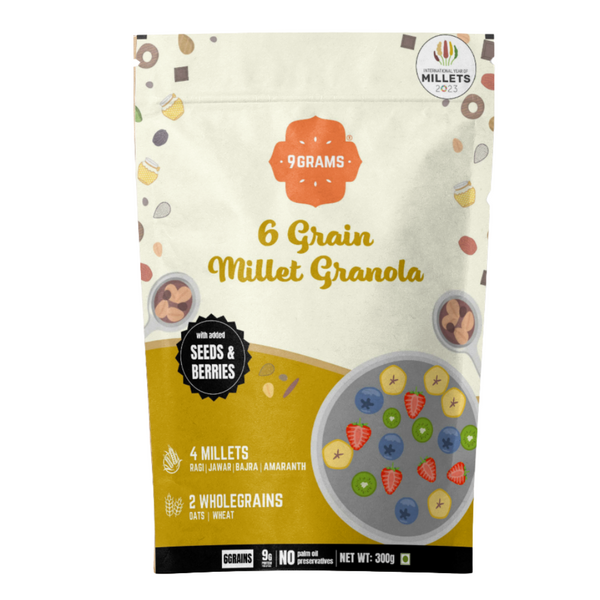 6 Grain Granola Seeds & Berries