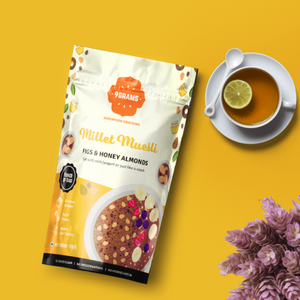 {{ almond butter }} - {{ 9GRAMS }} {{ Muesli }} - {{ 9GRAMS }}