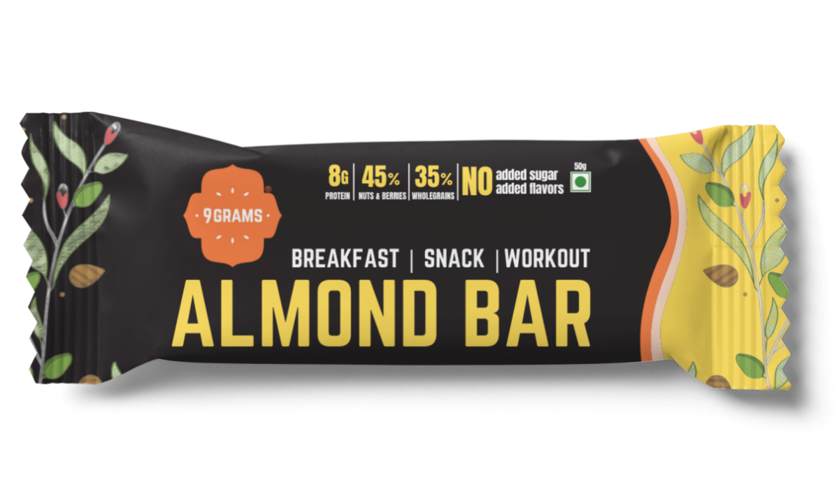 {{ almond butter }} - {{ 9GRAMS }} {{ Muesli }} - {{ 9GRAMS }}